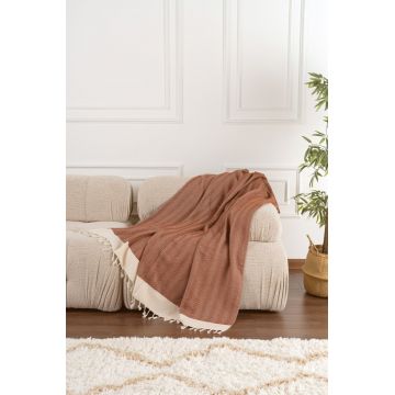 Cuvertura pentru Canapea Model Baliksirti Tile Red