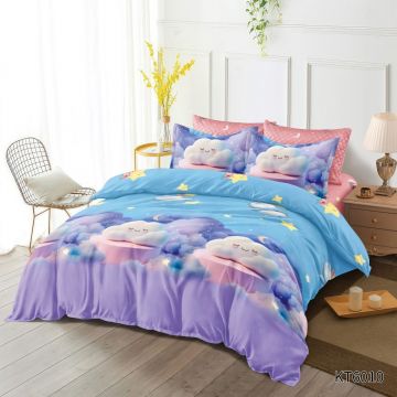 Lenjerie cu Elastic 180x200 cm, Cartoon V10 6 Piese (Finet)