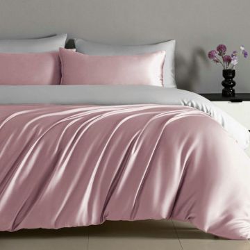 Lenjerie cu elastic 180x200cm, Smooth V5 Purple