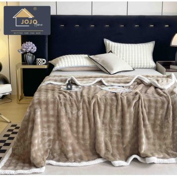 Patura Cocolino Cu Bordura Alba - Bej