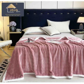 Patura Cocolino Cu Bordura Alba - Roz