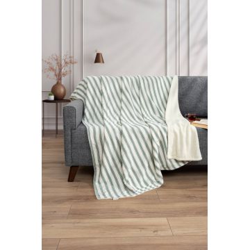 Patura pentru Pat 1 Persoana Model Soren Wellsoft Green