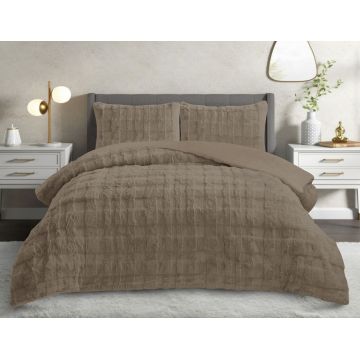 Set Cuvertura Pat Dublu Model Rabbit Stone