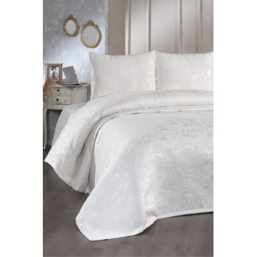 Set Cuvertura Pat Dublu Model Slayka Cream