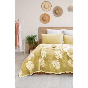 Set Cuvertura Pique Model Forest Yellow