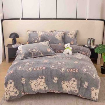 Set Lenjerie Cocolino, 4 Piese, Pat 1 Persoana - Luck