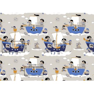 Aparatori laterale pentru pat Pirat