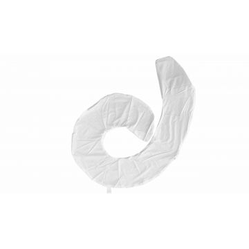 Husa aditionala pentru Perna de corp pentru dormit lateral, Alb