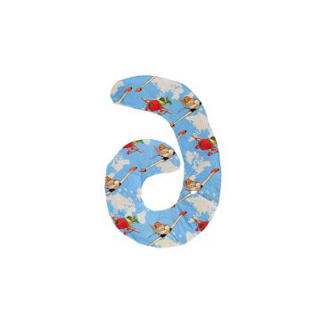 Husa aditionala pentru Perna de corp pentru dormit lateral, Aviator