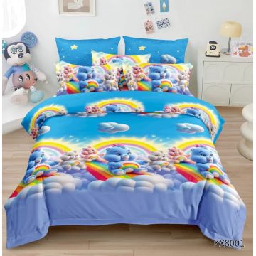 Lenjerie de Pat 1 Persoana Finet Premium cu Model Animat