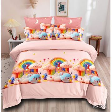 Lenjerie de Pat 1 Persoana Finet Premium cu Model Animat