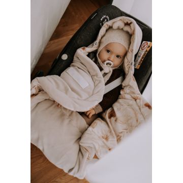 Paturica universala pentru scoica auto bumbaccatifea Boho Sand Sleepee 3 tog