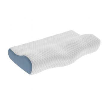 Perna ergonomica Memory Somnia® 3D Air Mesh, sustinere exacta pentru gat si cap, 30x50 cm