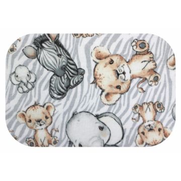 Scutec din finet 60x80cm CH-472 Gri Safari