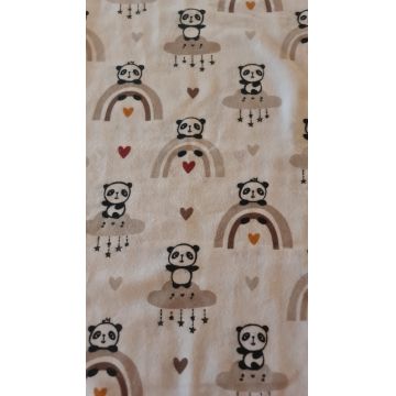 Scutec multifunctional finet Kreis 65x90 cm Panda crem