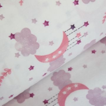 Scutece multifunctionale finet 3set pink 75x75 cm