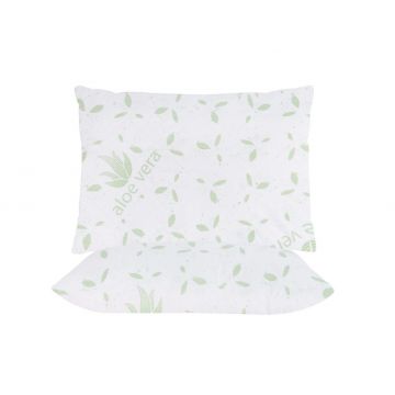 Set 2 Perne 50x70 Somnart Belina Aloe Vera, microfibra, lavabile la masina