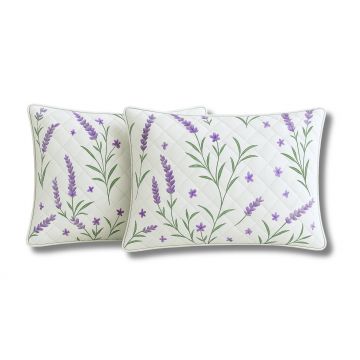 Set 2 Perne Somnart matlasate Lavanda Confort 50x70 cm
