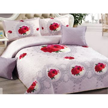 Cuvertura Matlasata 5 Piese Gilly 230x250 cm (Catifea)