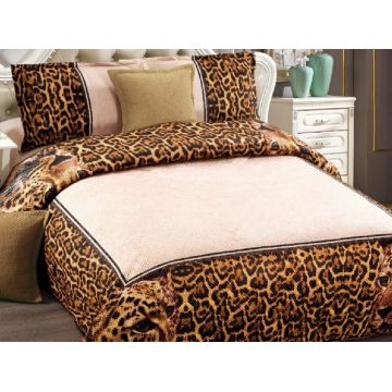 Cuvertura Matlasata 5 Piese Wild Cover 230x250 cm (Catifea)