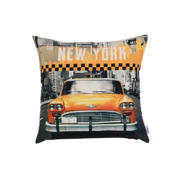 Fata de Perna New York V1, 43x43 cm