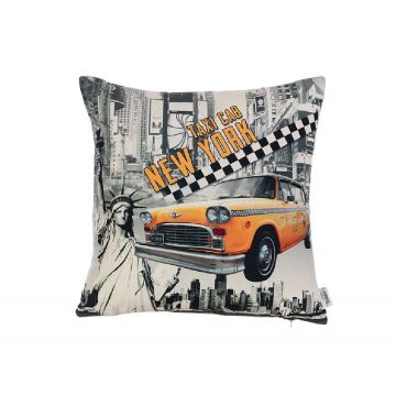 Fata de Perna New York V2, 43x43 cm