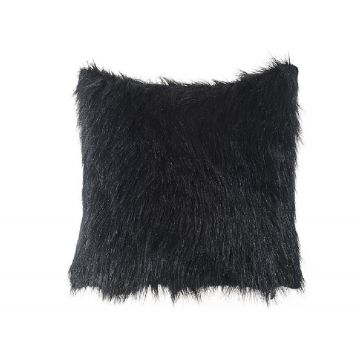 Fata de Perna Pufoasa Leaf V3, 43x43 cm