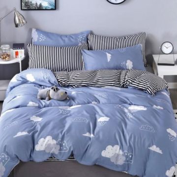 Lenjerie Rainy Cloud (Bumbac Satinat)