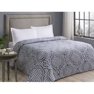 Patura Evana Gri 200x220 cm (Bumbac)