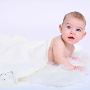 Patura polar 75x100 cm White Star