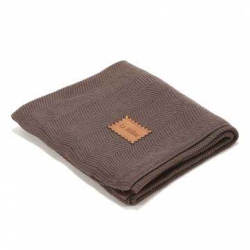 Paturica de bambus pentru copii 90x80 cm La Millou Choco