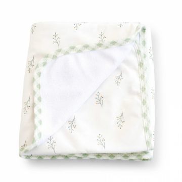 Paturica moale si hipoalergenica, bumbac jersey, 65x80 cm, Spring Cottage