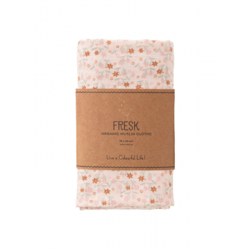 Set 2 museline 70x60 cm model Garden Flowers