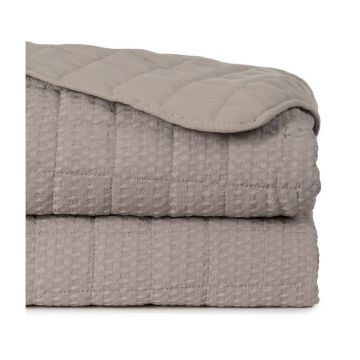 Cuvertură bej matlasată 180x260 cm – Ixia