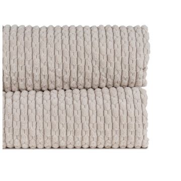 Cuvertură bej matlasată 230x260 cm – Ixia