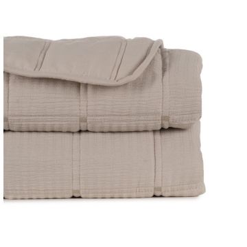 Cuvertură bej matlasată 230x280 cm – Ixia