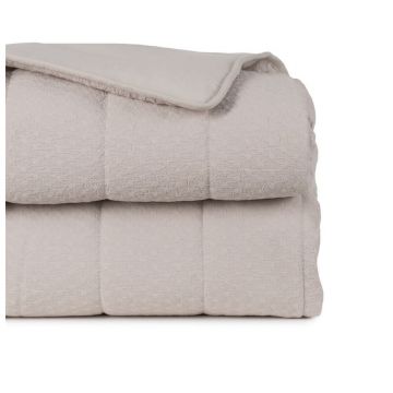 Cuvertură bej matlasată 240x260 cm – Ixia