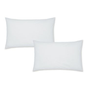 Fețe de pernă 2 buc. din bumbac percale 75x50 cm Easy Iron Percale – Catherine Lansfield