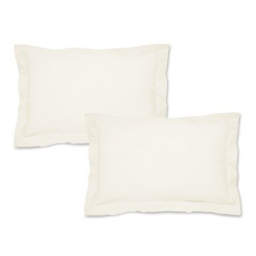 Fețe de pernă 2 buc. din bumbac percale 75x50 cm Easy Iron Percale – Catherine Lansfield