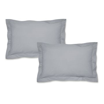 Fețe de pernă 2 buc. din bumbac percale 75x50 cm Easy Iron Percale – Catherine Lansfield