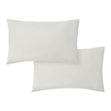 Fețe de pernă 2 buc. din bumbac satinat 50x75 cm Cotton Sateen – Bianca