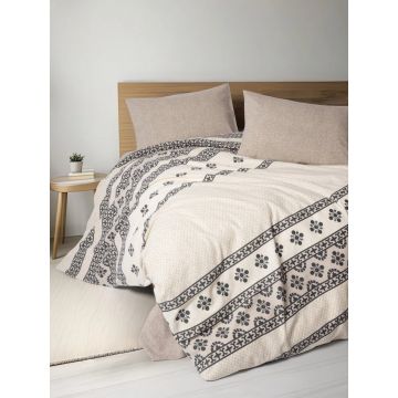 Lenjerie Anita Caramel (Bumbac 100% Flanel)