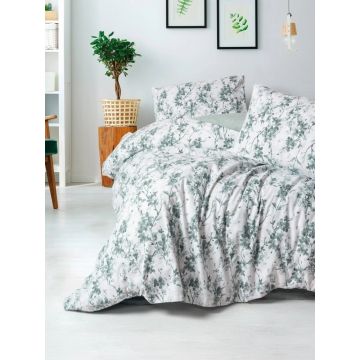 Lenjerie Casey Petrol (Bumbac 100% Flanel)