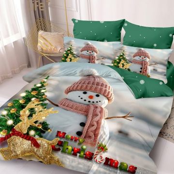 Lenjerie Craciun Noel V101 6 Piese (Finet)