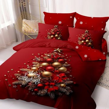 Lenjerie Craciun Noel V102 6 Piese (Finet)