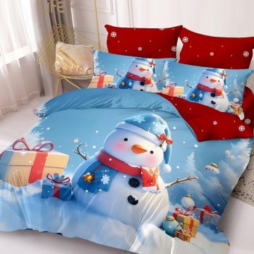 Lenjerie Craciun Noel V103 6 Piese (Finet)