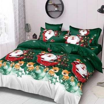 Lenjerie Craciun Winter V17 6 Piese (Finet)