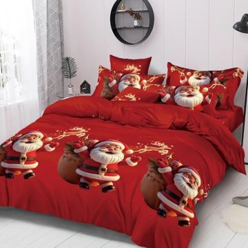 Lenjerie Craciun Winter V19 6 Piese (Finet)