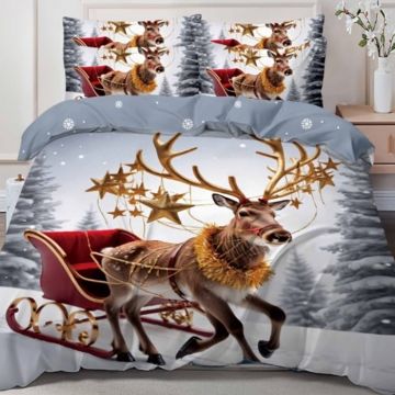 Lenjerie Craciun Xmas V58 6 Piese (Finet)