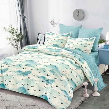 Lenjerie cu elastic 180x200 Andreas 6 Piese (Finet)